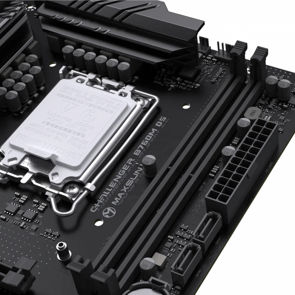 Материнская плата Maxsun Challenger B760M D5 MS-Challenger B760M D5 Micro-ATX, LGA 1700 - миниатюра 13