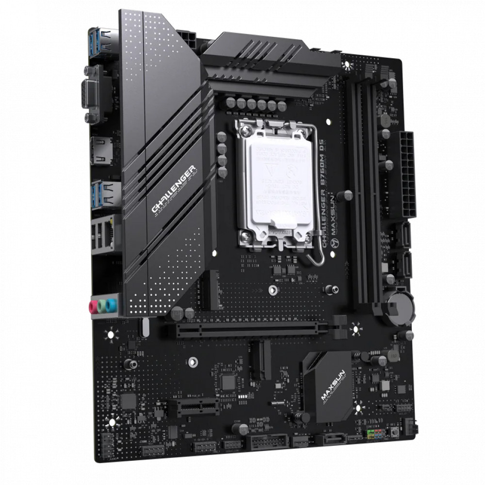 Материнская плата Maxsun Challenger B760M D5 MS-Challenger B760M D5 Micro-ATX, LGA 1700 - миниатюра 11