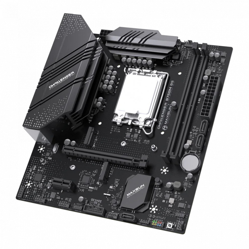 Материнская плата Maxsun Challenger B760M D5 MS-Challenger B760M D5 Micro-ATX, LGA 1700 - миниатюра 14