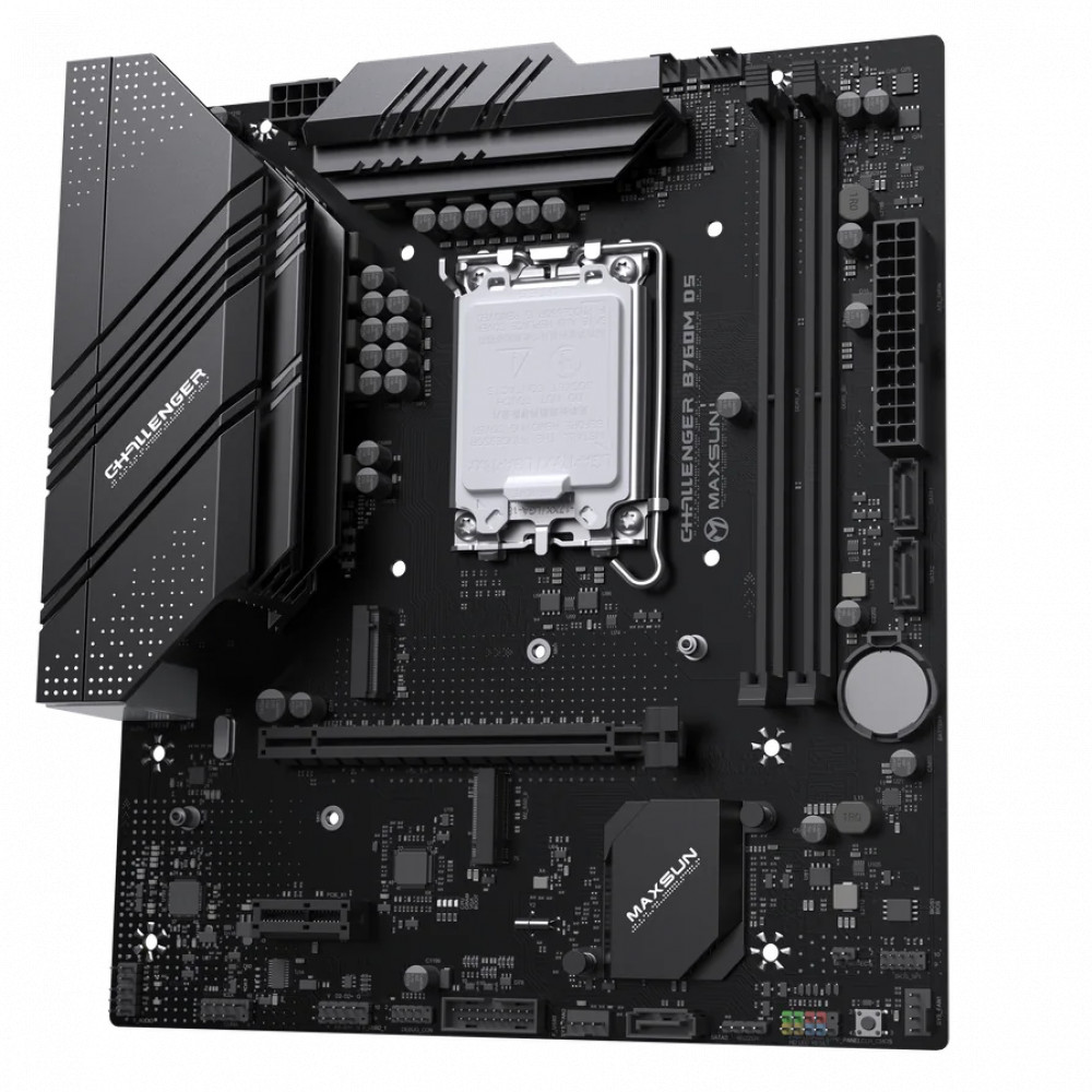 Материнская плата Maxsun Challenger B760M D5 MS-Challenger B760M D5 Micro-ATX, LGA 1700 - миниатюра 10