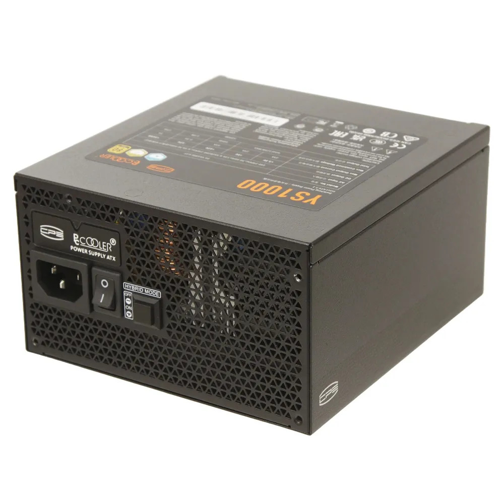 Блок питания PCcooler YS1000 P5-YS1000-G1FFBK1-EU 1000 Вт - миниатюра 5