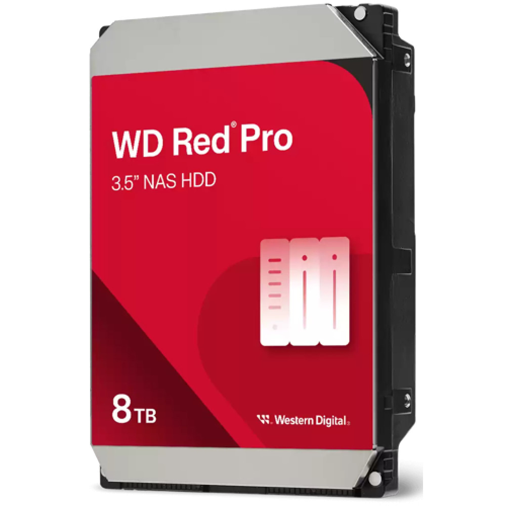 Жесткий диск Western Digital Red Pro WD8005FFBX HDD (классические), 8 ТБ, 3.5 дюйма, SATA - миниатюра 2