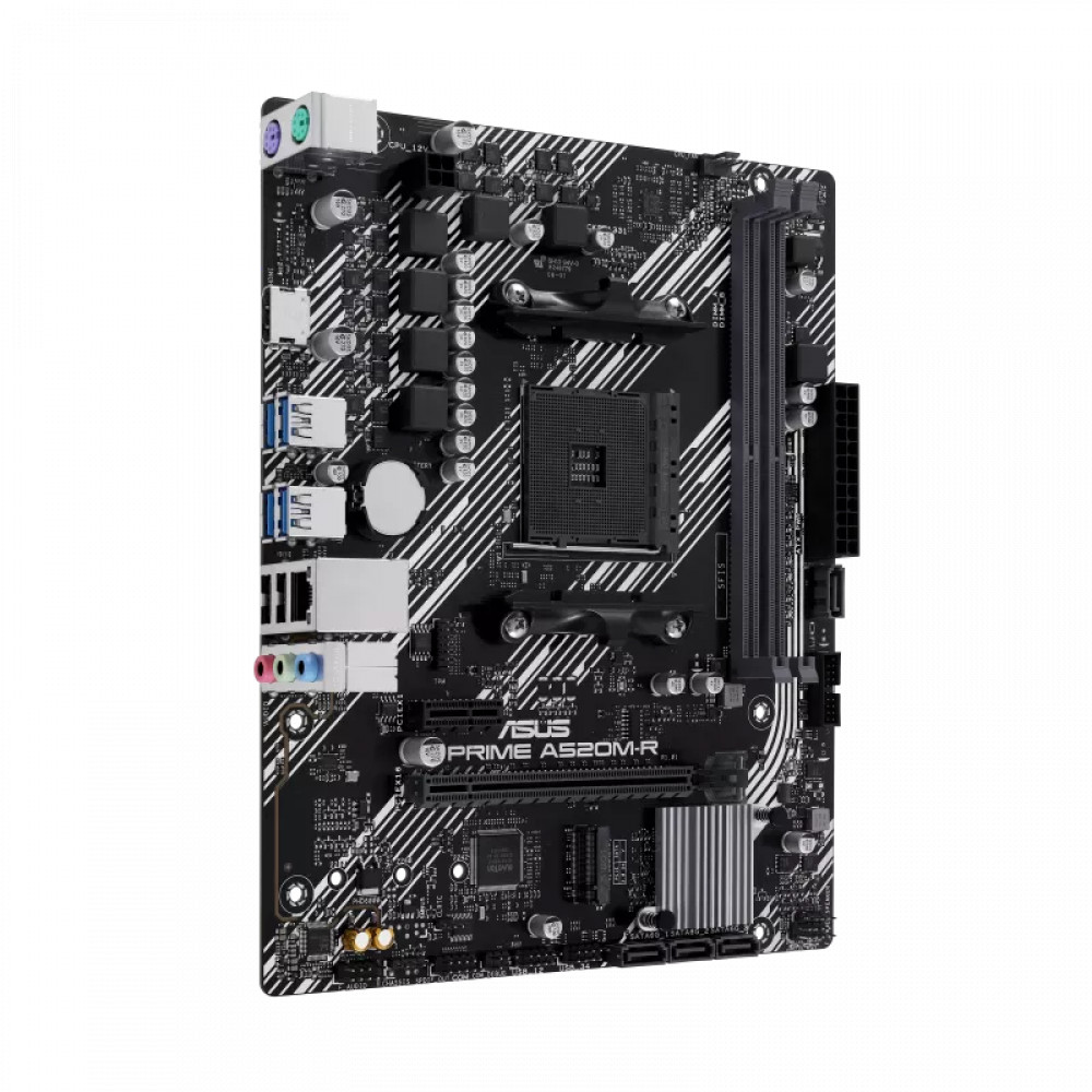 Материнская плата Asus PRIME A520M-R Micro-ATX, AMD AM4 - миниатюра 5