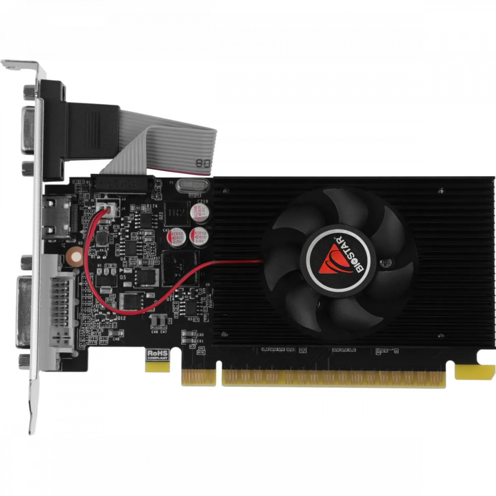 Видеокарта BIOSTAR GeForce GT 710 GT710-2GB D3 LP VN7103THX6 2 ГБ - миниатюра 4