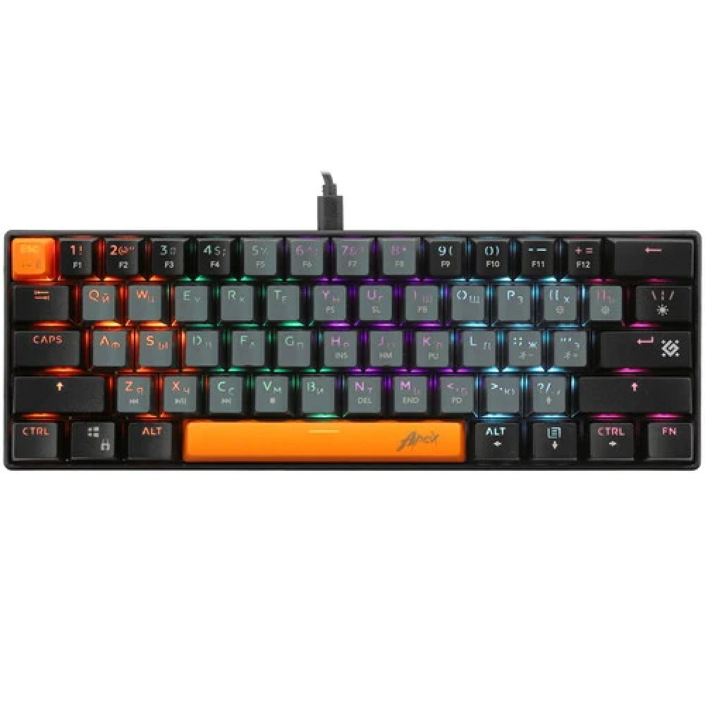 Клавиатура Defender Apex GK-002 45002 Проводная, USB - миниатюра 3