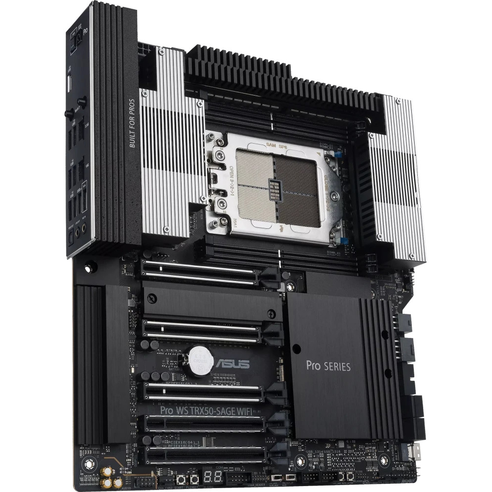 Материнская плата Asus PRO WS TRX50-SAGE WIFI AMD sTR5 - миниатюра 9