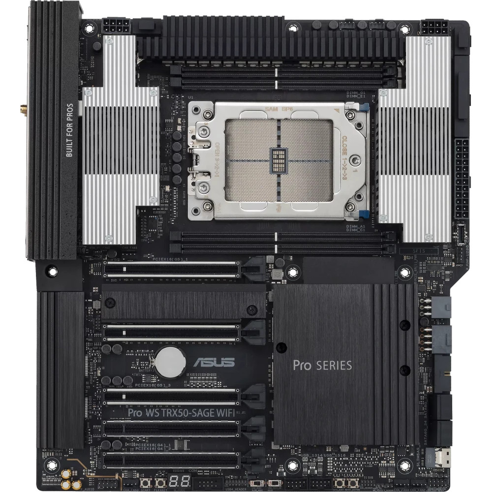 Материнская плата Asus PRO WS TRX50-SAGE WIFI AMD sTR5 - миниатюра 8