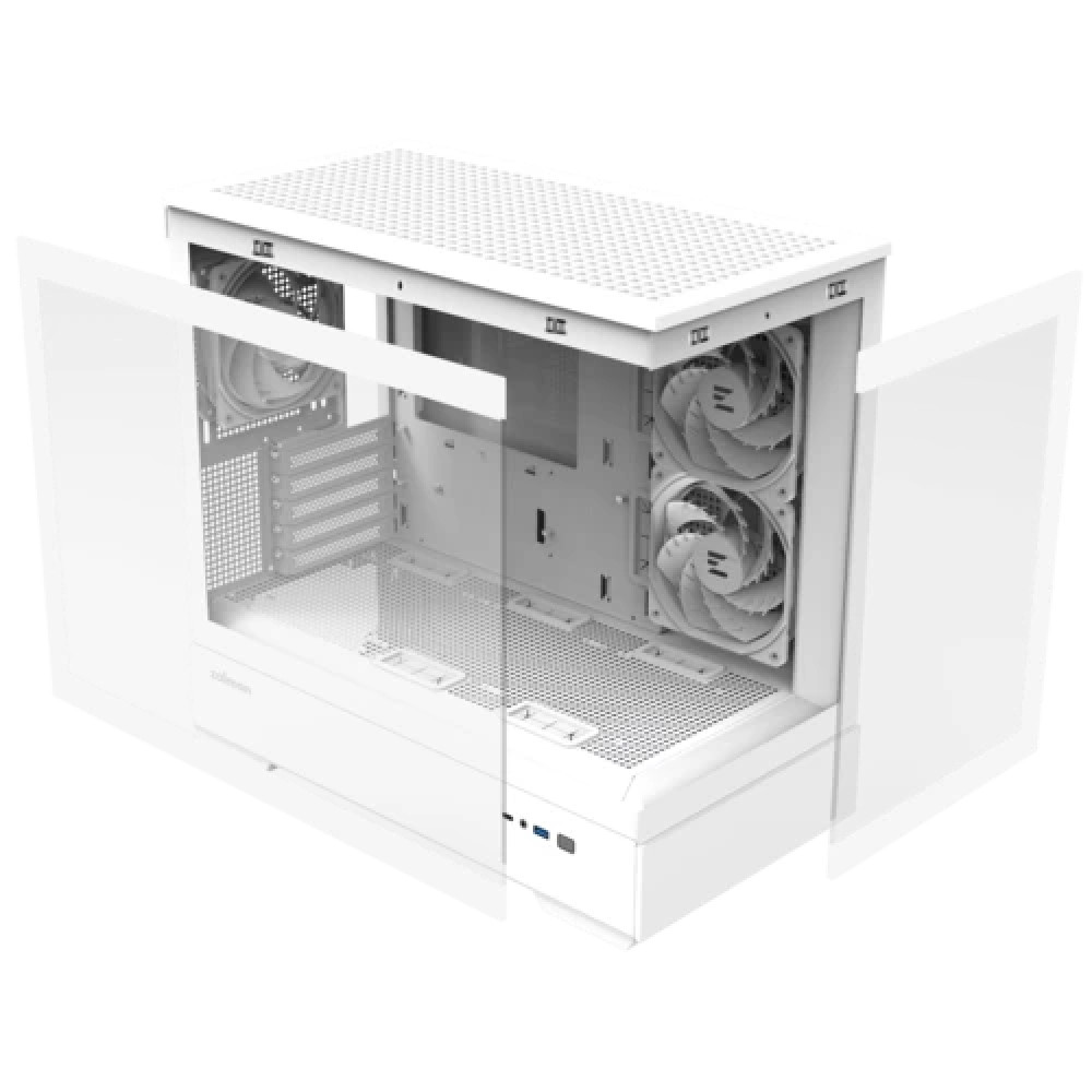 Корпус Zalman P30 White V2 Mini-Tower - миниатюра 8