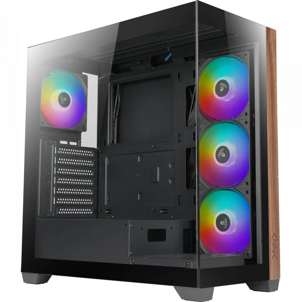 Корпус AZZA Npetune Black NEPTUNE CSAZ-491 Full-Tower - миниатюра 6