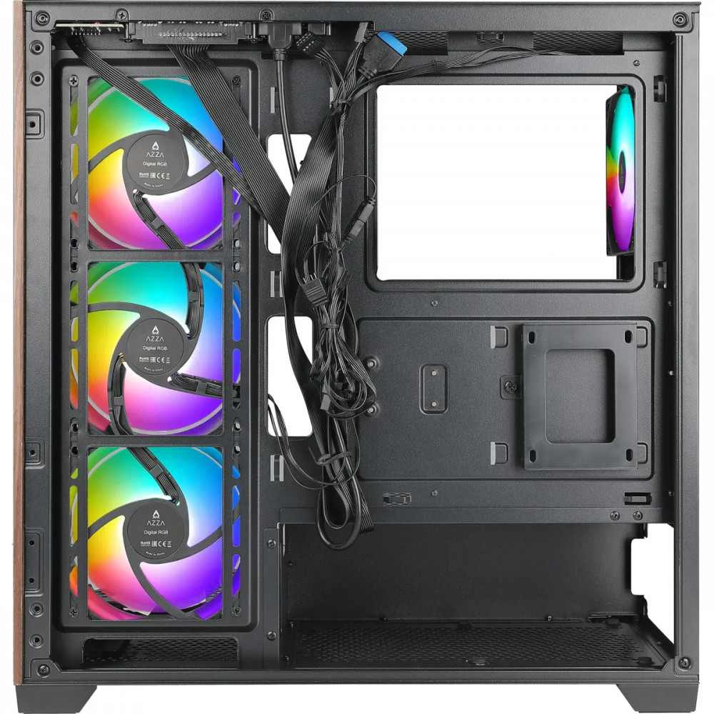Корпус AZZA Npetune Black NEPTUNE CSAZ-491 Full-Tower - миниатюра 10
