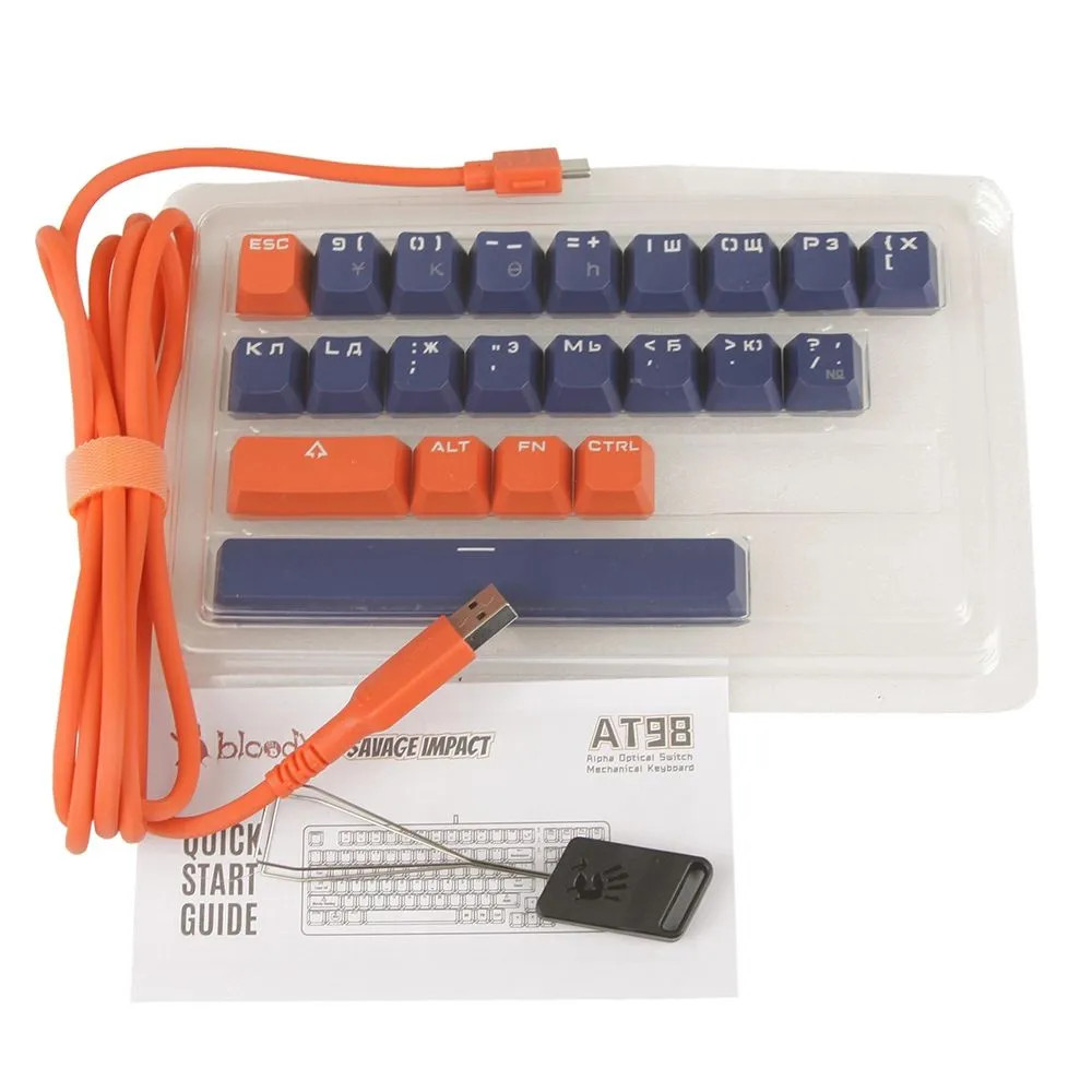Клавиатура A4Tech Bloody AT98 Proxy Boom Проводная, USB - миниатюра 7