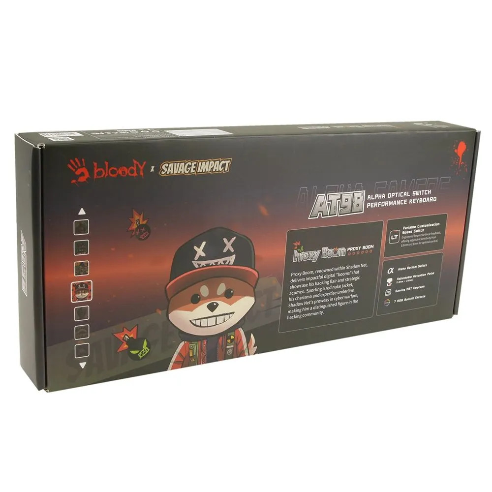 Клавиатура A4Tech Bloody AT98 Proxy Boom Проводная, USB - миниатюра 8
