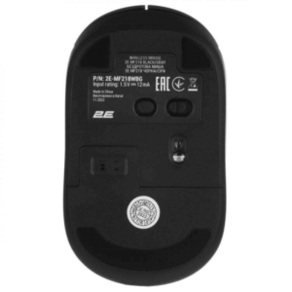Мышь 2E MF218 Silent WL BT 2E-MF218WBG Бюджетные, Беспроводная - миниатюра 6