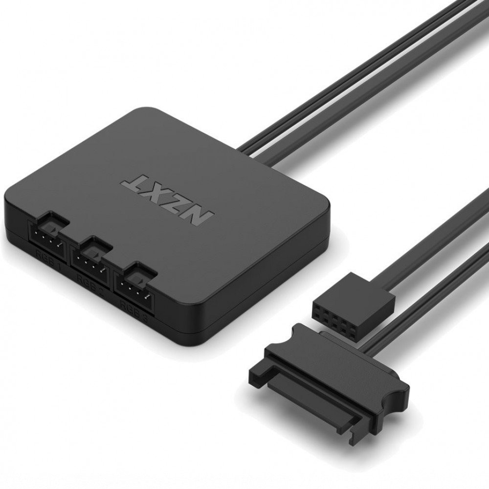 Система охлаждения NZXT F120 RGB Core Triple Pack Black RF-C12TF-B1 Для системного блока - миниатюра 4