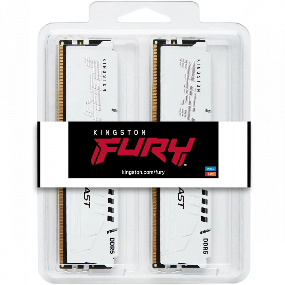 ОЗУ Kingston Fury Beast KF560C30BWEK2-32 DIMM, DDR5, 32 Гб (2 х 16 Гб), 6000 МГц - миниатюра 6