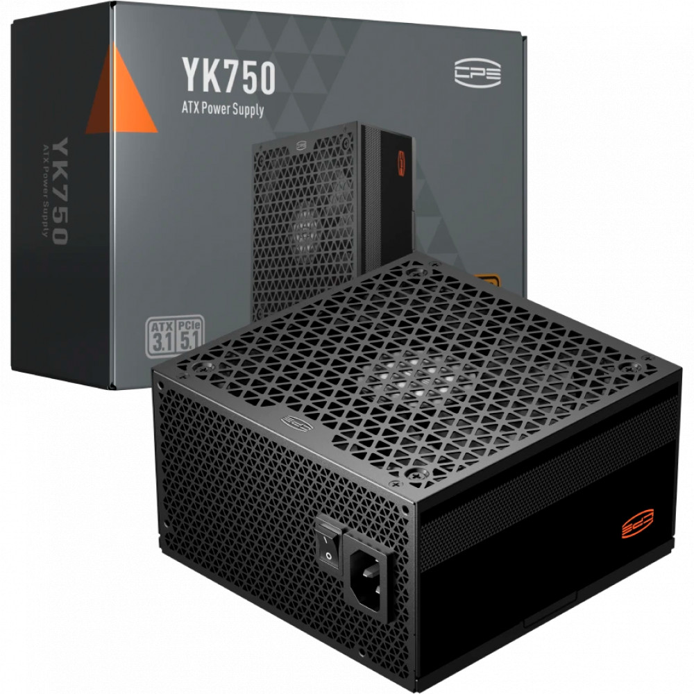 Блок питания PCcooler YK750 P5-YK750-B1F 750 Вт - миниатюра 10