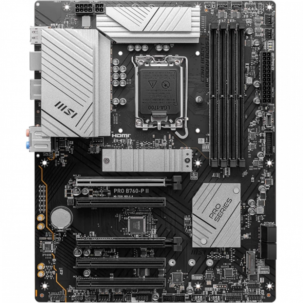 Материнская плата MSI B760 S1700 ATX PRO B760-P II ATX, LGA 1700 - миниатюра 5