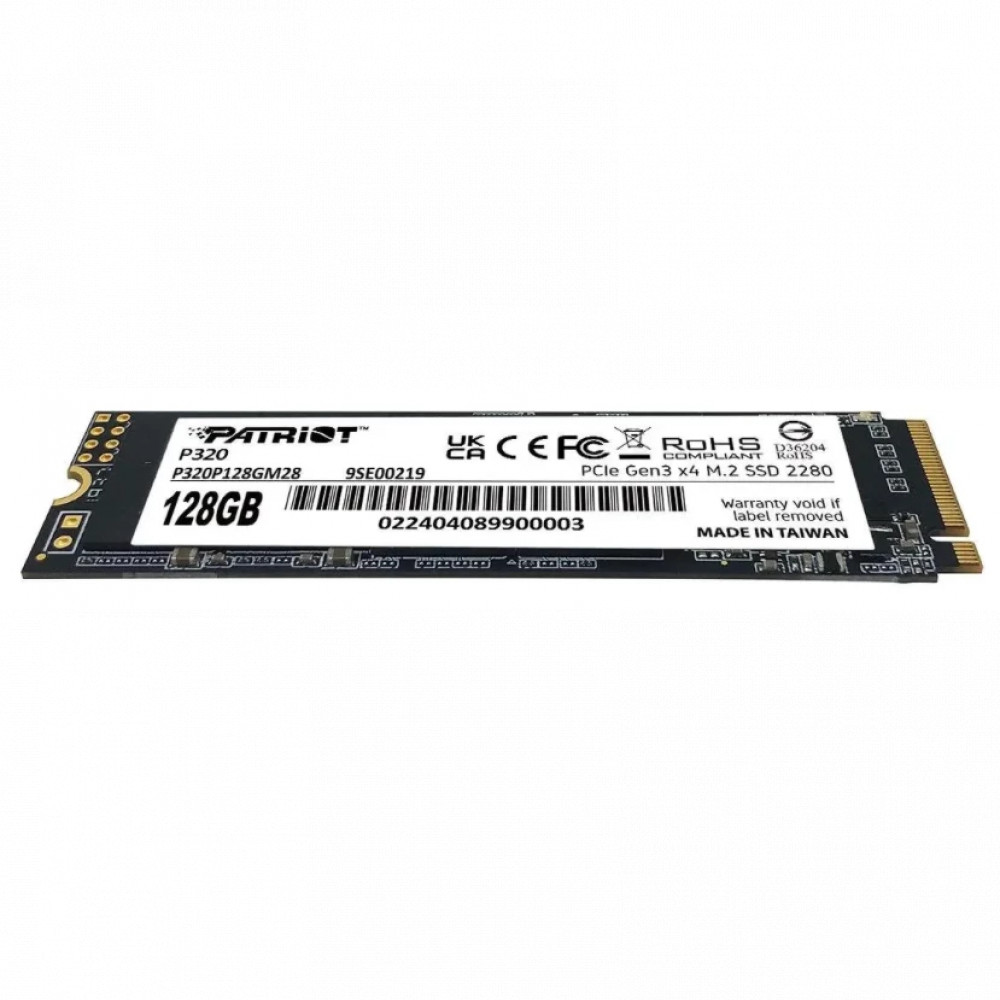 Жесткий диск Patriot 128GB P320 P320P128GM28 SSD (твердотельные), 120 ГБ, M.2, PCIe - миниатюра 7
