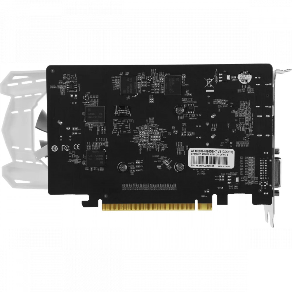 Видеокарта AFOX GeForce GTX 1050TI AF1050TI-4096D5H7-V8 4 ГБ - миниатюра 7