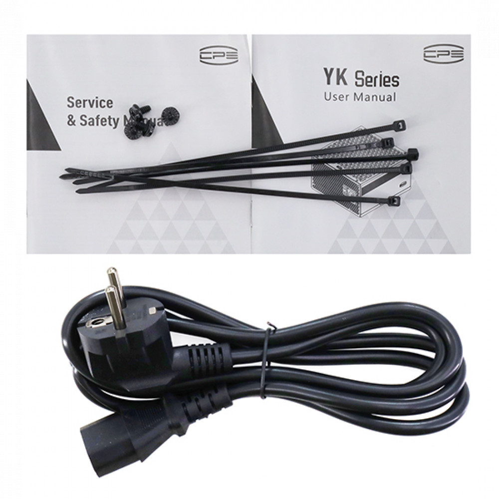 Блок питания PCcooler YK650 P5-YK650-B1F 650 Вт - миниатюра 5