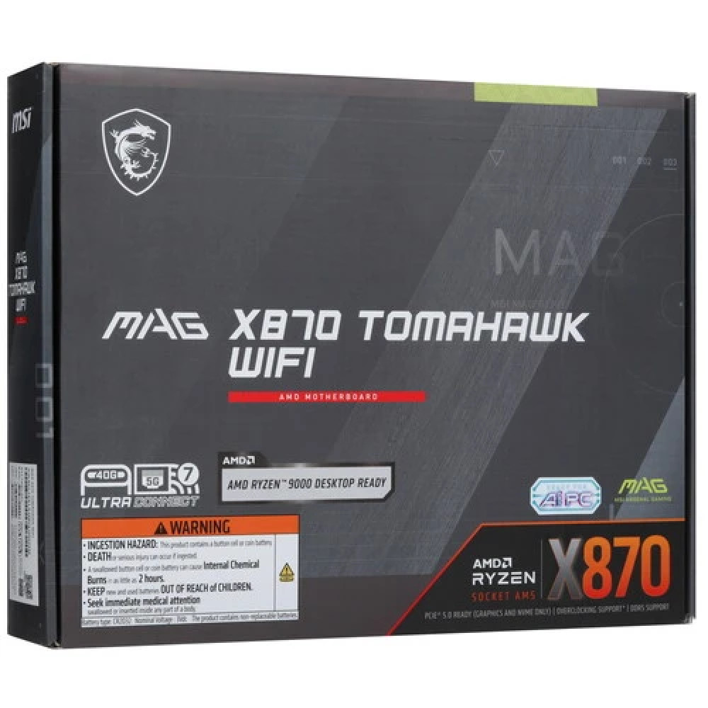 Материнская плата MSI MAG X870 TOMAHAWK WIFI ATX, AMD AM5 - миниатюра 10