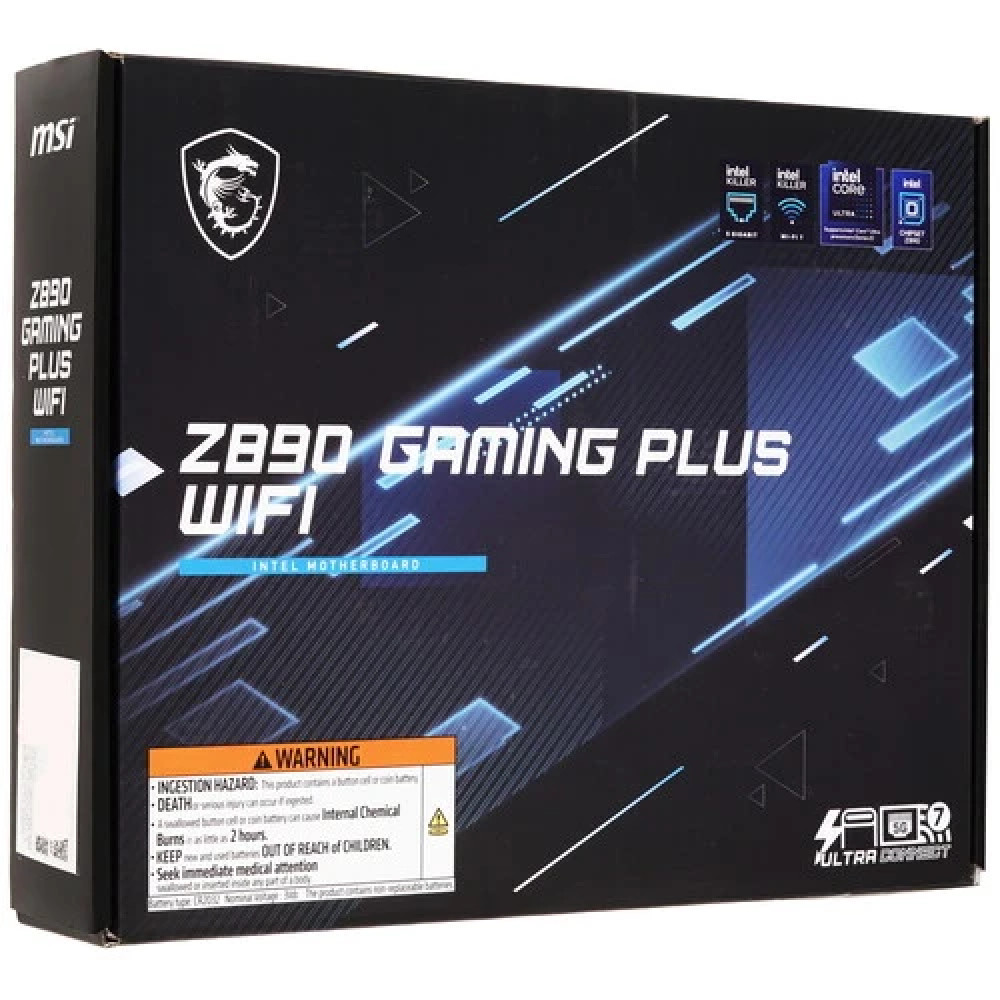Материнская плата MSI Z890 GAMING PLUS WIFI ATX, LGA 1851 - миниатюра 10
