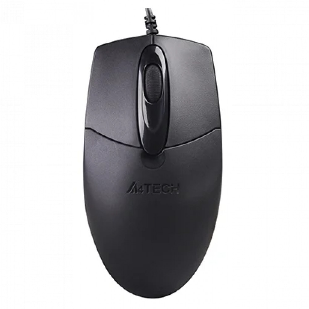 Мышь A4Tech OP-720 OP-720 USB (BLACK) Бюджетные, Проводная - миниатюра 3