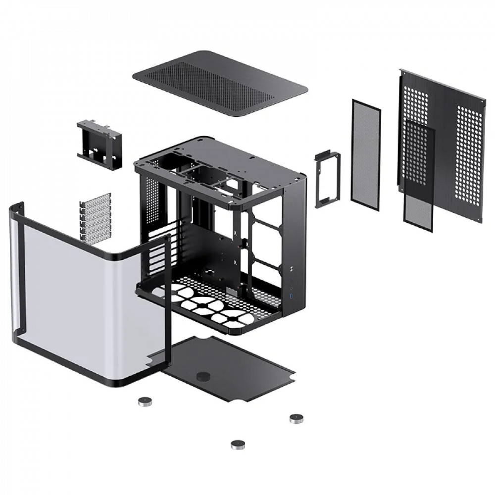 Корпус Jonsbo TK-2 Black Mid-Tower - миниатюра 10