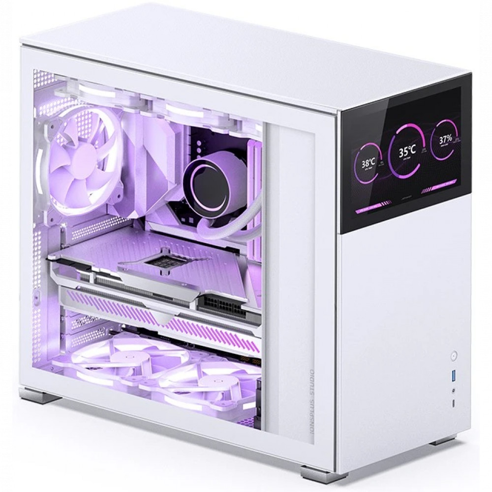Корпус Jonsbo D41 STD SC White Mid-Tower - миниатюра 9