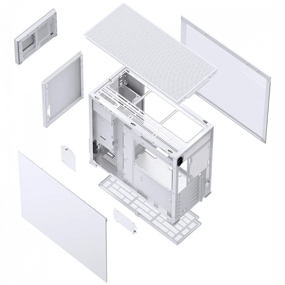 Корпус Jonsbo D41 STD SC White Mid-Tower - миниатюра 14