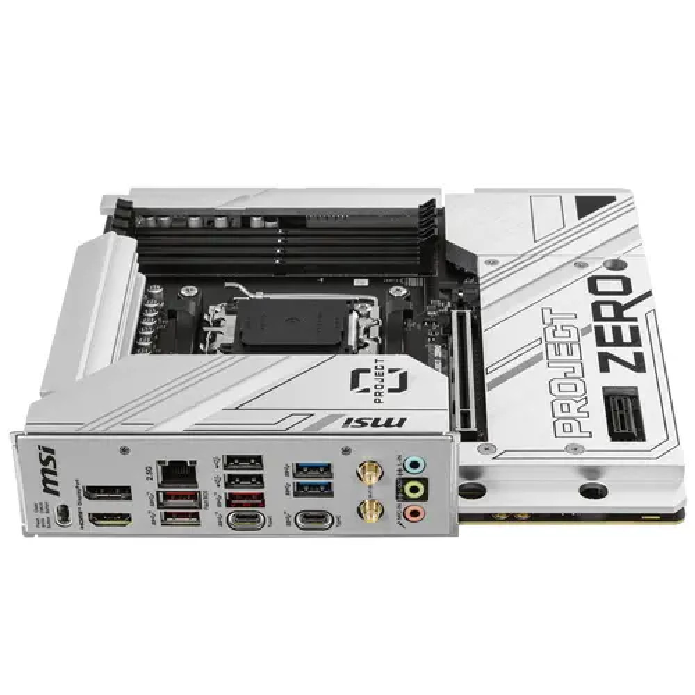 Материнская плата MSI B650M PROJECT ZERO Micro-ATX, AMD AM5 - миниатюра 7