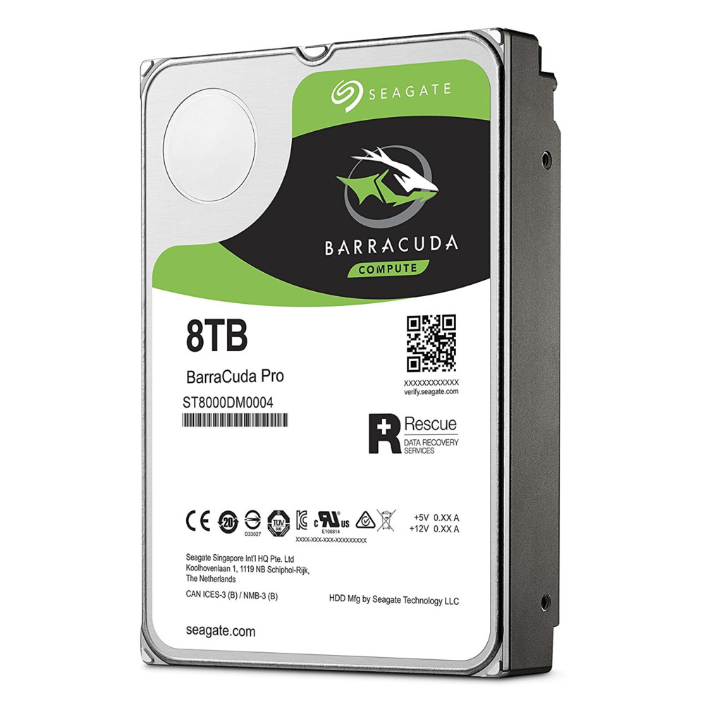 Жесткий диск Seagate BarraCuda Hard Drive ST8000DM004 HDD (классические), 8 ТБ, 3.5 дюйма, SATA - миниатюра 2
