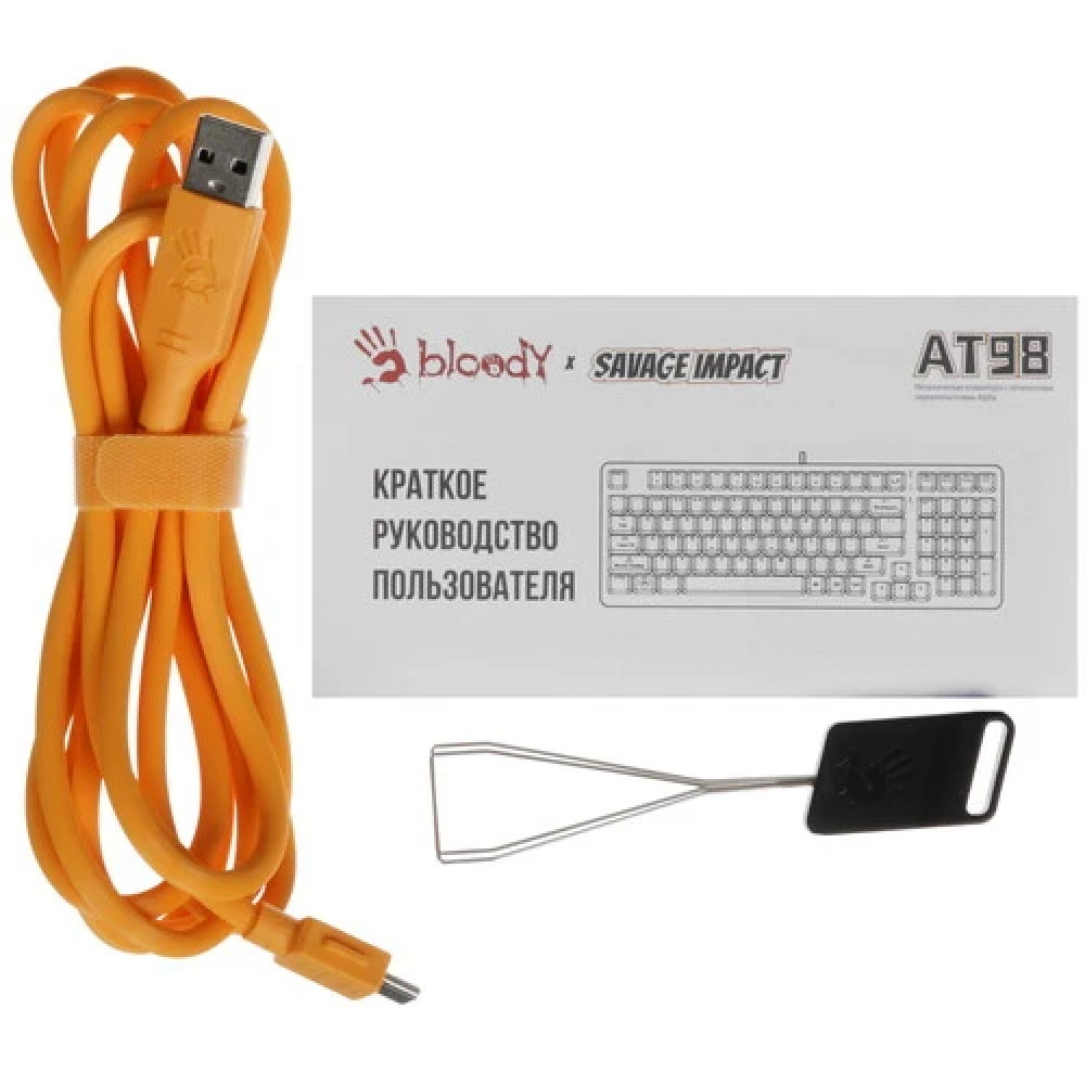 Клавиатура A4Tech Bloody AT98 Renegade Проводная, USB - миниатюра 10