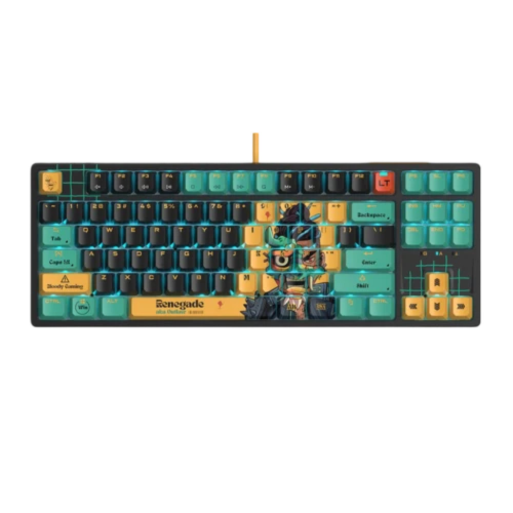 Клавиатура A4Tech Bloody AT87 Renegade Проводная, USB - миниатюра 2