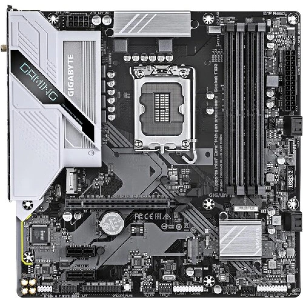 Материнская плата Gigabyte B760M GAMING PLUS WIFI DDR4 Micro-ATX, LGA 1700 - миниатюра 4