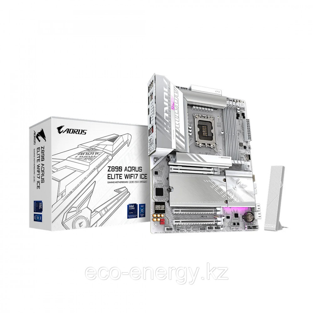 Материнская плата Gigabyte Z890M A ELITE WIFI7 ICE Z890M A ELITE WF7 ICE Micro-ATX, LGA 1851 - миниатюра 4