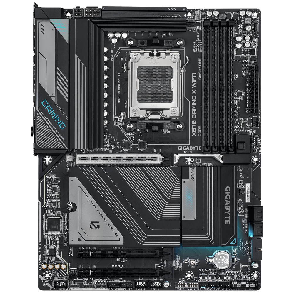 Материнская плата Gigabyte X870 Gaming X WiFi7 X870 GAMING X WIFI7 ATX, AMD AM5 - миниатюра 6