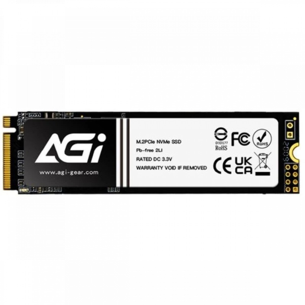 Жесткий диск ELP Imaging AI828 AGI2T0G44AI828 SSD (твердотельные), 2 ТБ, M.2, PCIe - миниатюра 3