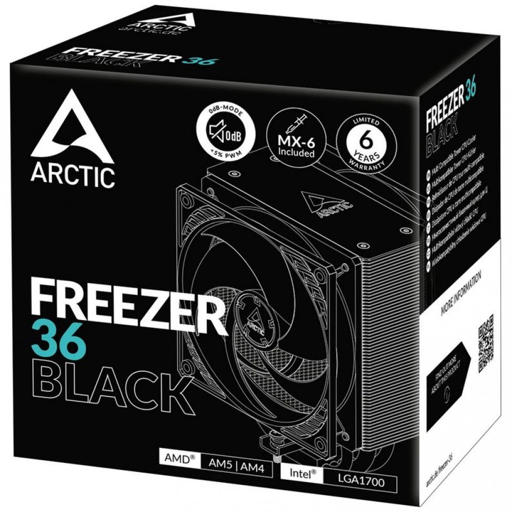 Система охлаждения ARCTIC Freezer 36 (Black) ACFRE00123A Для процессора - миниатюра 8