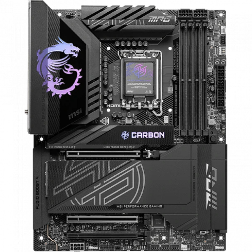 Материнская плата MSI MPG Z890 CARBON WIFI ATX, LGA 1851 - миниатюра 6