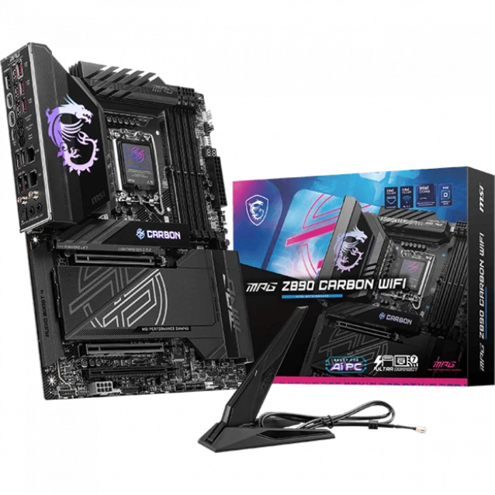 Материнская плата MSI MPG Z890 CARBON WIFI ATX, LGA 1851 - миниатюра 8