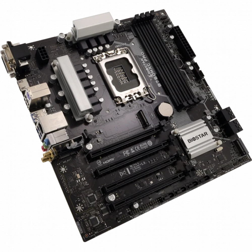 Материнская плата BIOSTAR B760MXC PRO Micro-ATX, LGA 1700 - миниатюра 6