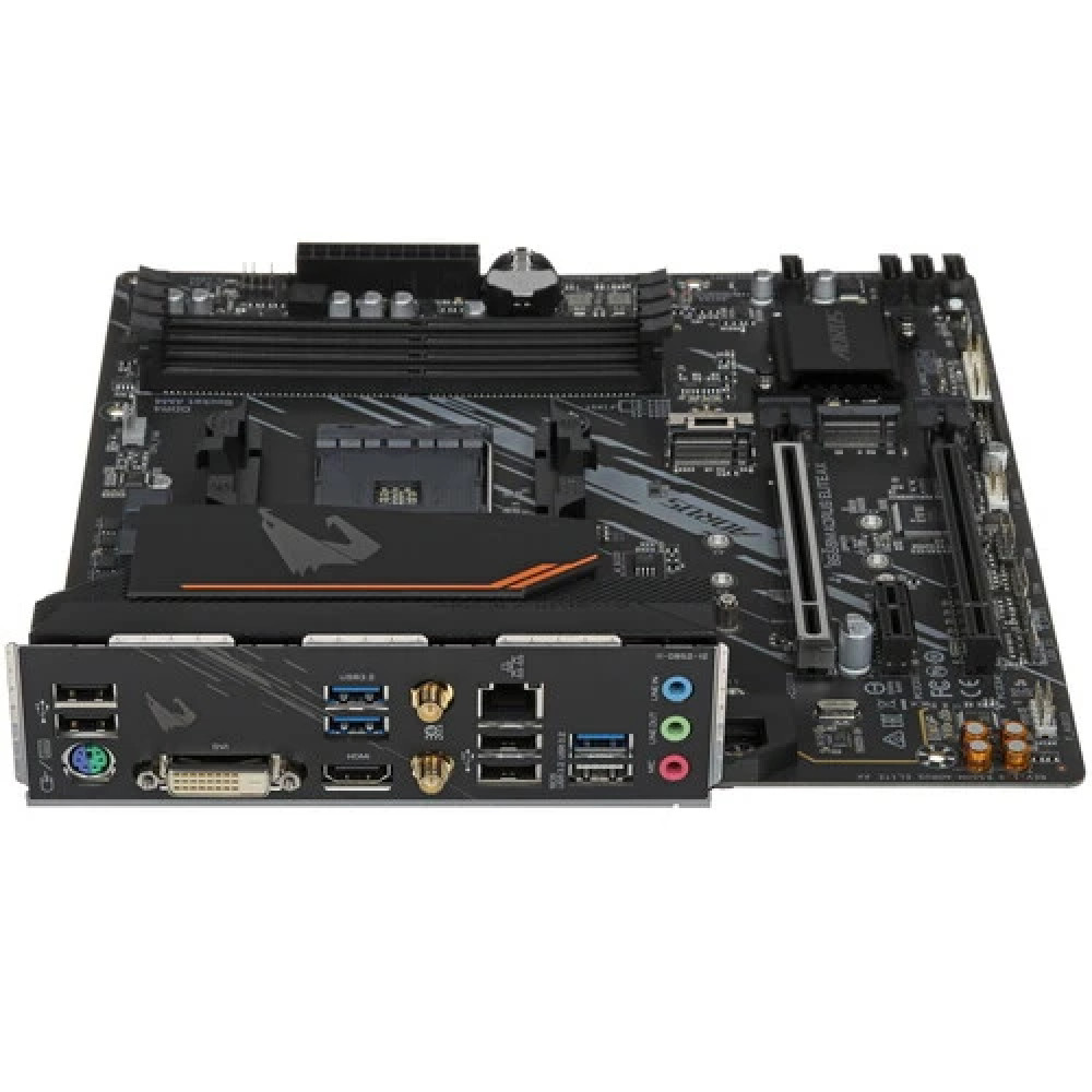 Материнская плата Gigabyte B550M AORUS ELITE AX Micro-ATX, AMD AM4 - миниатюра 8