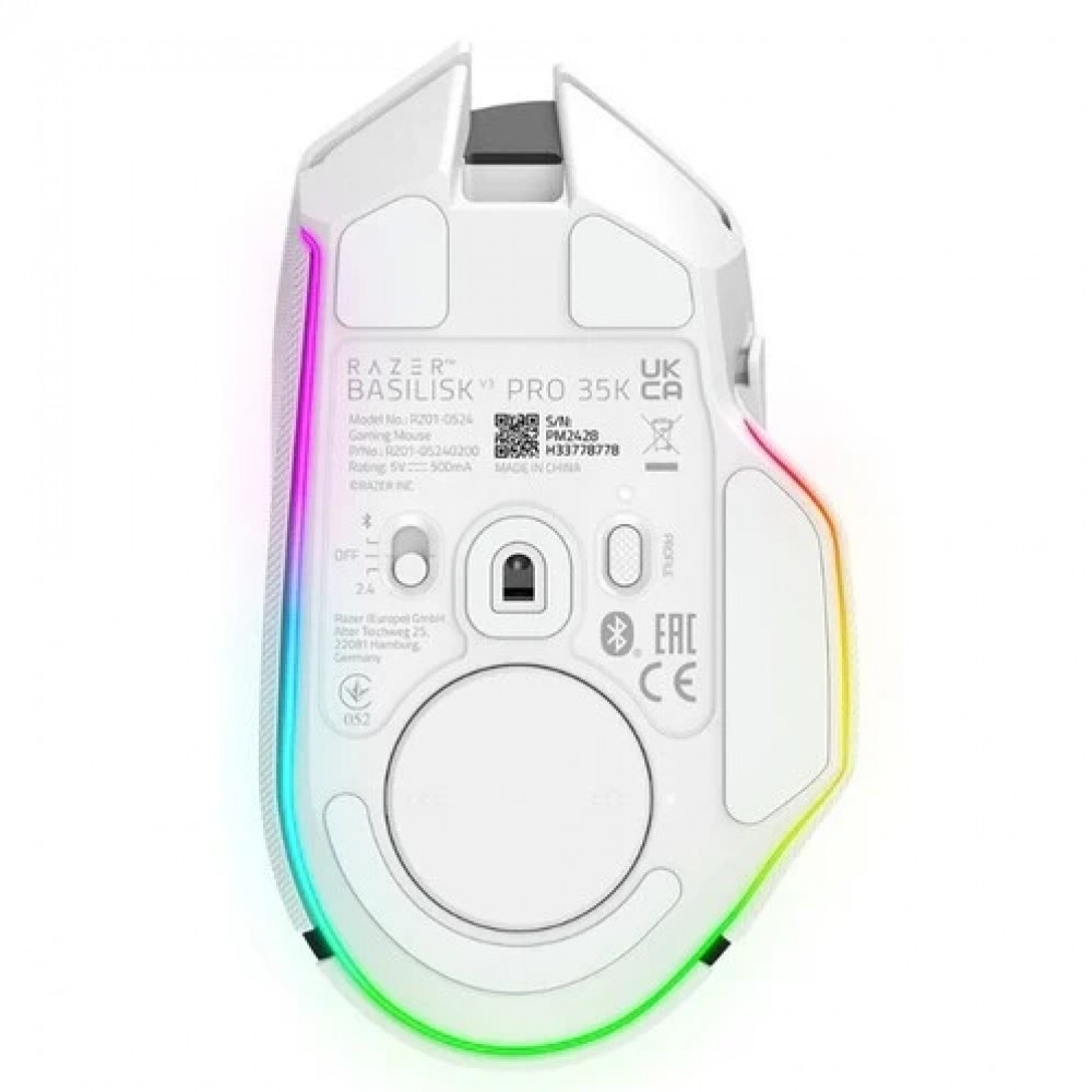 Мышь Razer Basilisk V3 Pro 35K White RZ01-05240200-R3G1 Игровые, Беспроводная - миниатюра 10