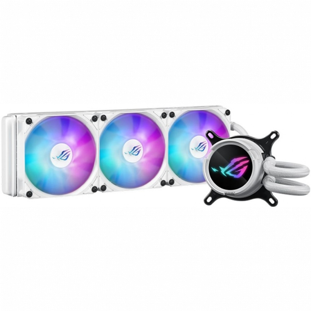 Система охлаждения Asus ROG STRIX LC III 360 ARGB WHT 90RC00T2-M0UAY0 Для процессора - миниатюра 5