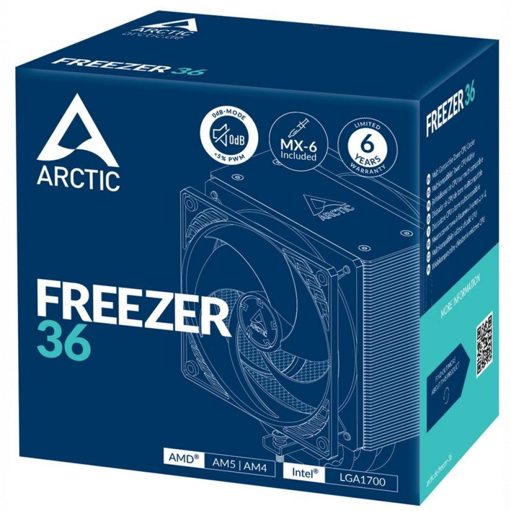 Система охлаждения ARCTIC Freezer 36 ACFRE00121A Для процессора - миниатюра 10