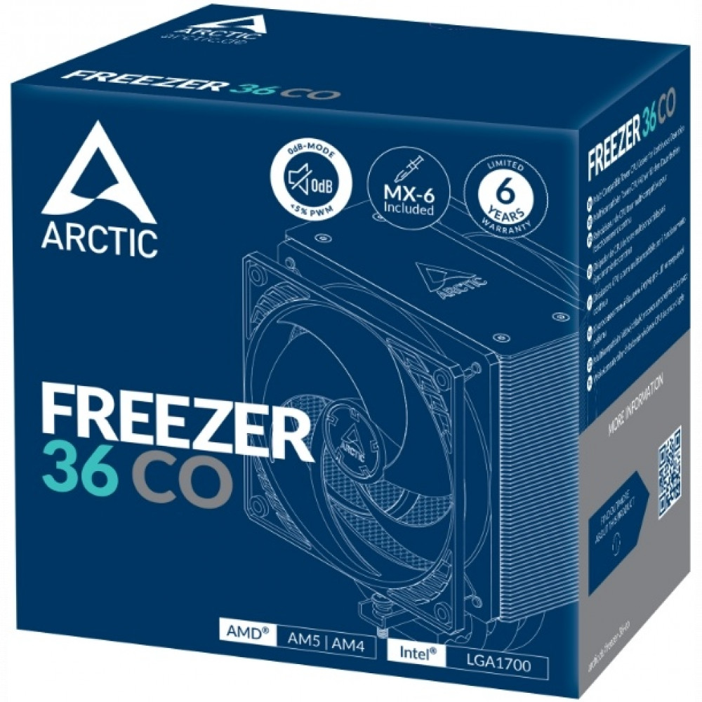 Система охлаждения ARCTIC Freezer 36 CO ACFRE00122A Для процессора - миниатюра 10