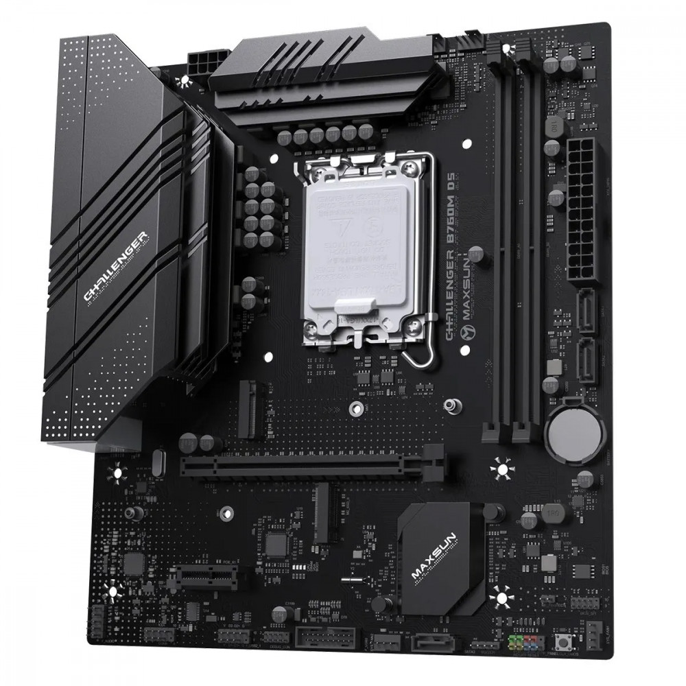 Материнская плата Maxsun Challenger B760M D5 WIFI 6940709660386 Micro-ATX, LGA 1700 - миниатюра 11