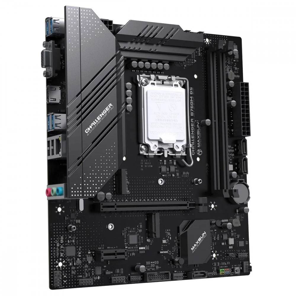 Материнская плата Maxsun Challenger B760M D5 WIFI 6940709660386 Micro-ATX, LGA 1700 - миниатюра 10