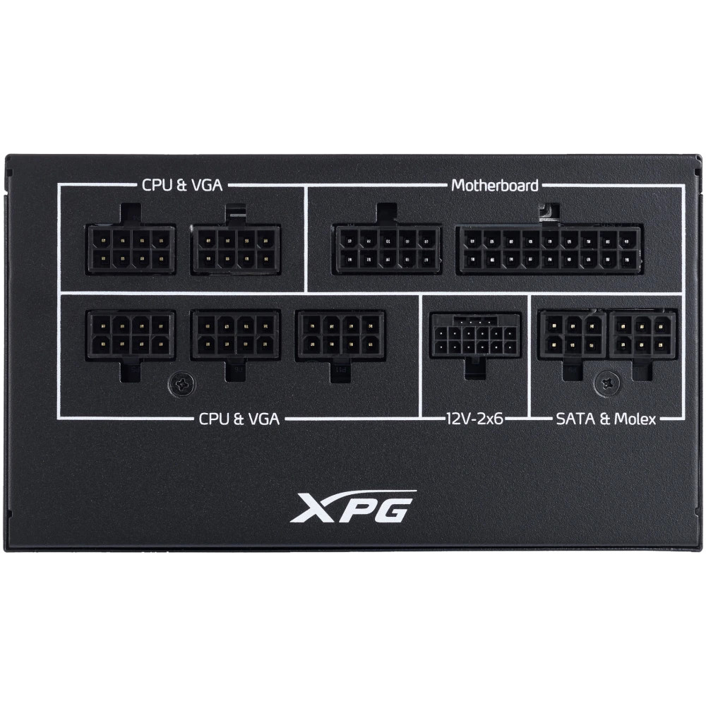 Блок питания XPG CORE REACTOR II VE COREREACTORIIVE850G-BKCEU 850 Вт - миниатюра 8